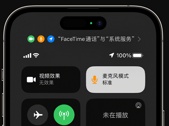 毛嘴镇苹果授权维修网点分享iPhone在通话时让你的声音更清晰 