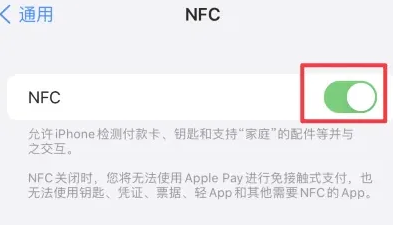 毛嘴镇苹毛嘴镇果维修服务分享iPhone15NFC功能开启方法