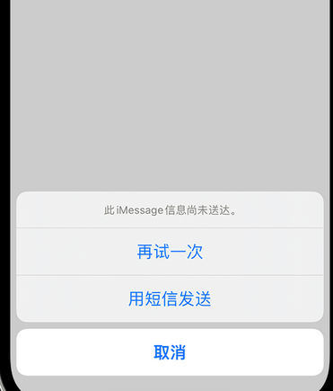 毛嘴镇apple维修iPhone上无法正常发送iMessage信息