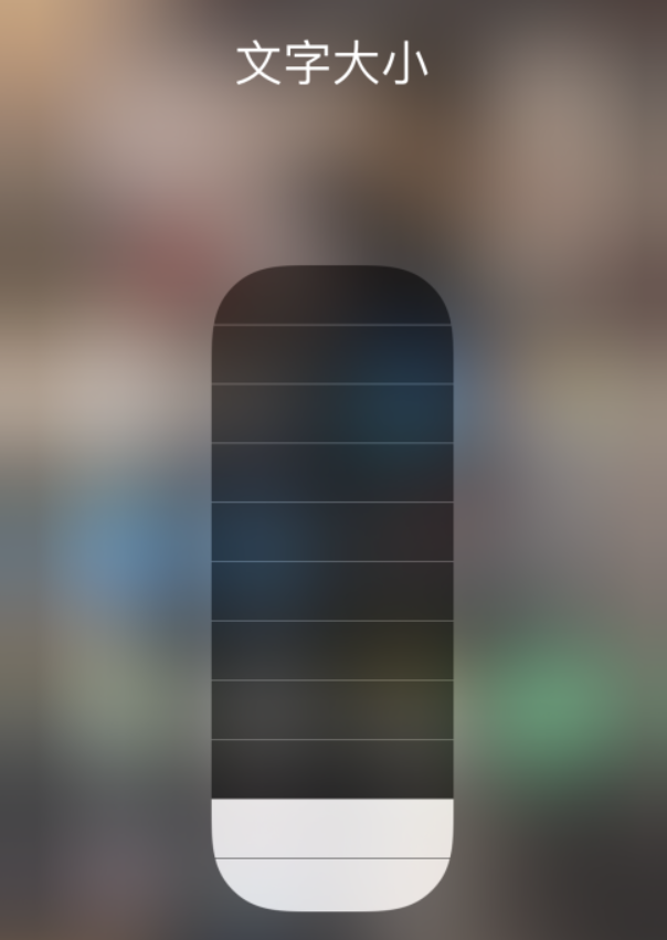 毛嘴镇苹果手机维修分享小技巧：在 iPhone 控制中心快速调节字体大小 