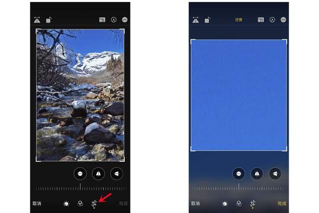 毛嘴镇苹果手机维修分享iPhone手机如何使用裁剪功能隐藏照片 